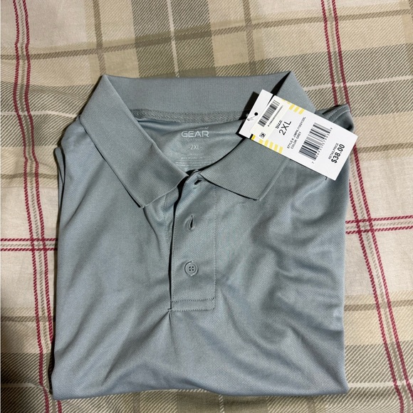 Men's Gray Polo Shirt - Picture 2 of 2